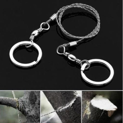 Emergency Survival Gear Steel Wire Saw